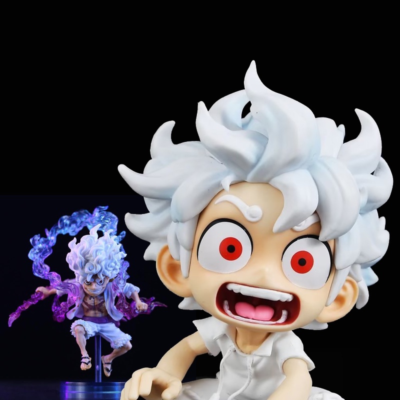 Mô Hình Nhân Vật luffy gear 5 nika sun Chibibi Trong one piece