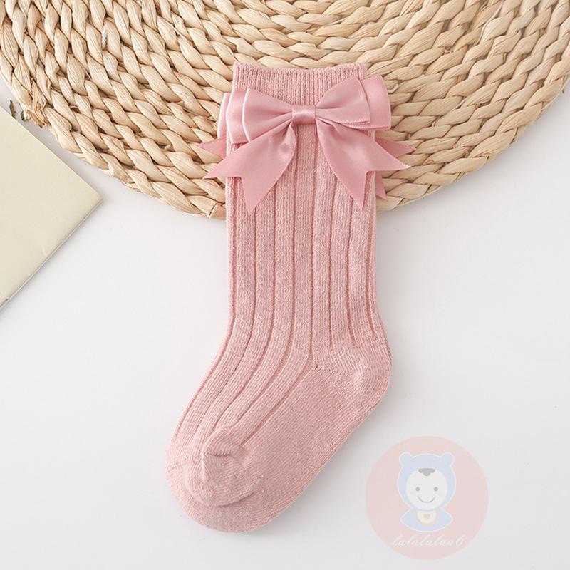 Laa6- Tất Dệt Kim Công Chúa Thắt Nơ Ngọt Ngào Cho Bé Gái Dự Tiệc Cưới Du Lịch