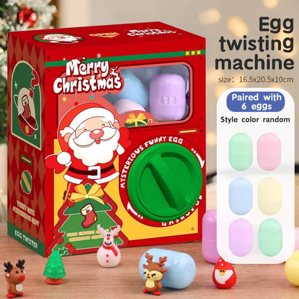 Christmas egg twisting machine blind box Christmas egg twisting machine mini vending machine
