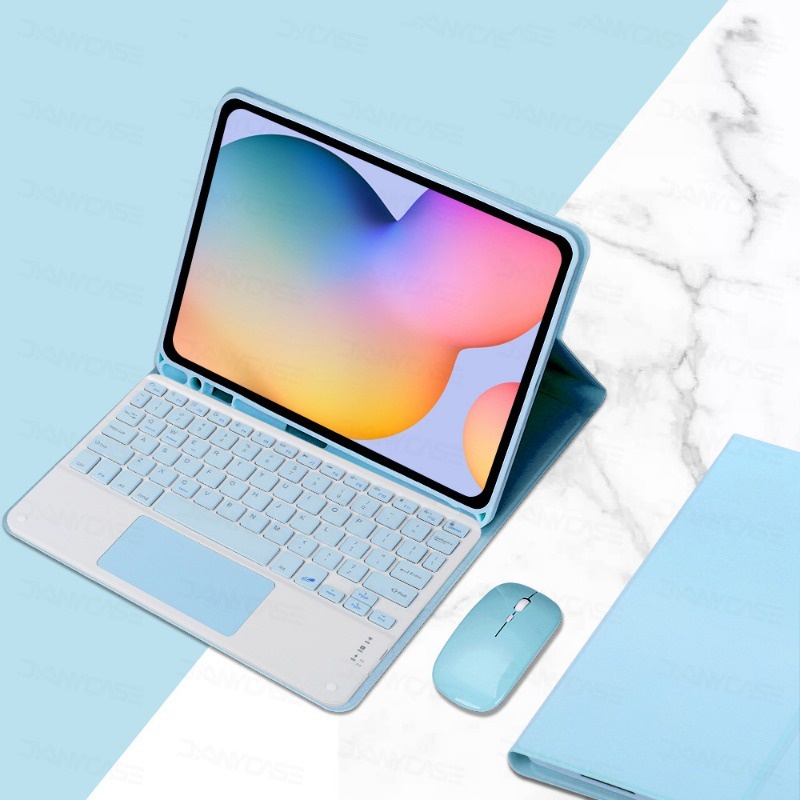 Bao Da Máy Tính Bảng Có Bàn Phím Cảm Ứng Cho samsung galaxy tab a9 + 11.0 sm-J210 sm-J216B sm-J218U Ốp