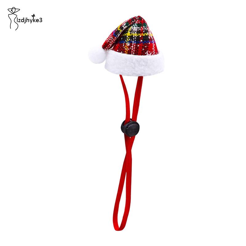 Mũ Giáng Sinh Kèm Dây Đeo Tùy Chỉnh Đáng Yêu Cho Thú Cưng