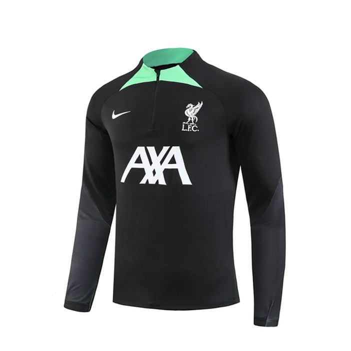 2023-24 Real Madrid LFC Liverpool Jersey Tiêu Chuẩn Jersey Áo Tập Bóng Đá Nửa Dây Kéo JerseyII Áo Sơ Mi Áo 1: 1