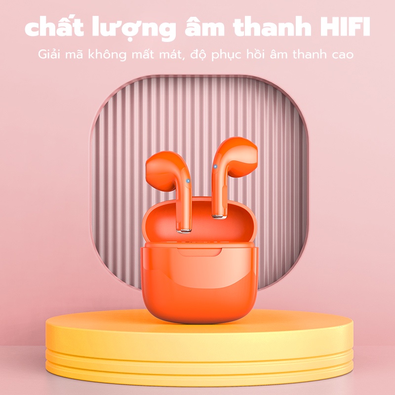 Tai Nghe Bluetooth TWS T22 Bluetooth Tai Nghe Chơi Game Không Dây Có Mic Tai Nghe Nhét Tai Mũ