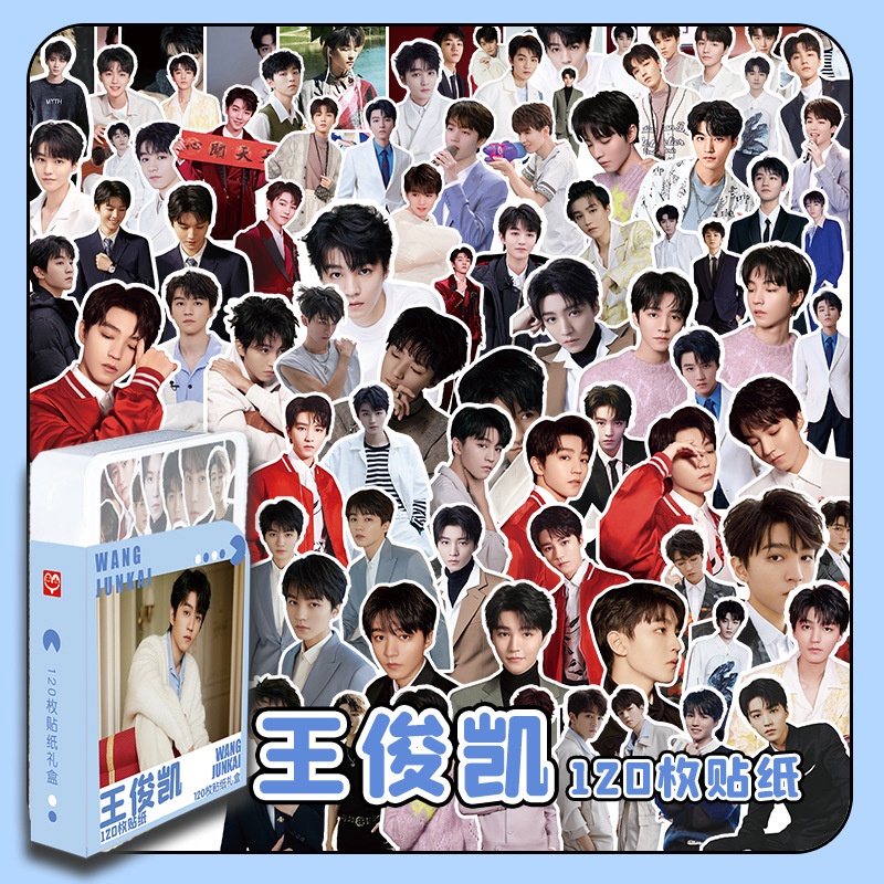 TF Family Third Generation, Ju Jingyi Cecily, Wang YiBo, Ikun, Wang Junkai Karry, Wang Heli, Zhao Lusi Rosy Sticker Phone Luggage Laptop Decor Stickers