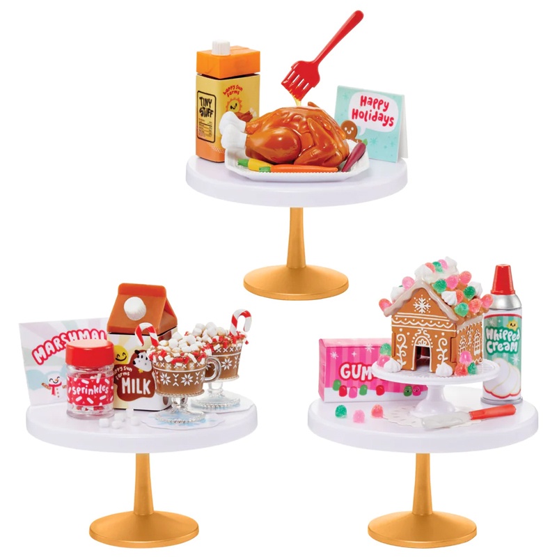 Đồ Chơi Bữa Tiệc Giáng Sinh 2023 Make It Mini Food - MINIVERSE 593782-EUC