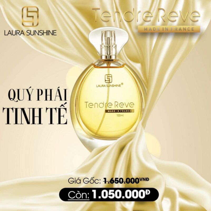 Nước hoa Nữ Tendre Reve Laura Paris Nhật Kim Anh No3 10ml