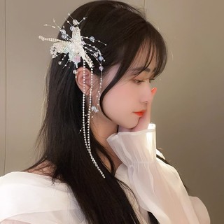 Set 2 Kẹp Tóc Đính Đá Thời Trang Cho Nữ CHLINS