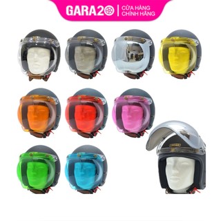 Kính chắn bulldog bubble dạng bầu - gara20