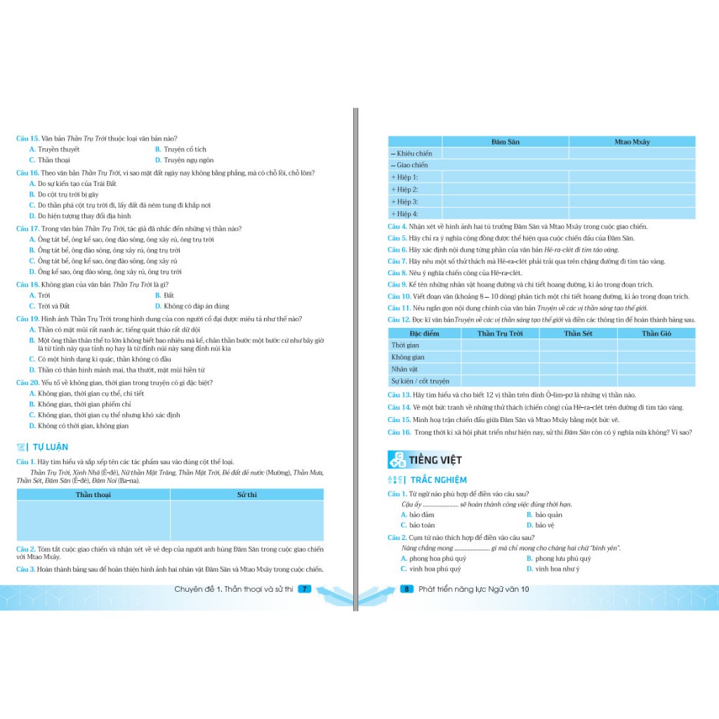 Sách - Phát Triển Năng Lực Ngữ Văn 10 - Biên Soạn Theo Chương Trình GDPT Mới - ndbooks