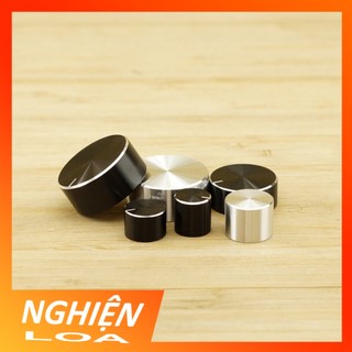Núm vặn volume nhôm phay đồng tâm nhiều kích thước - núm volume nhôm CD