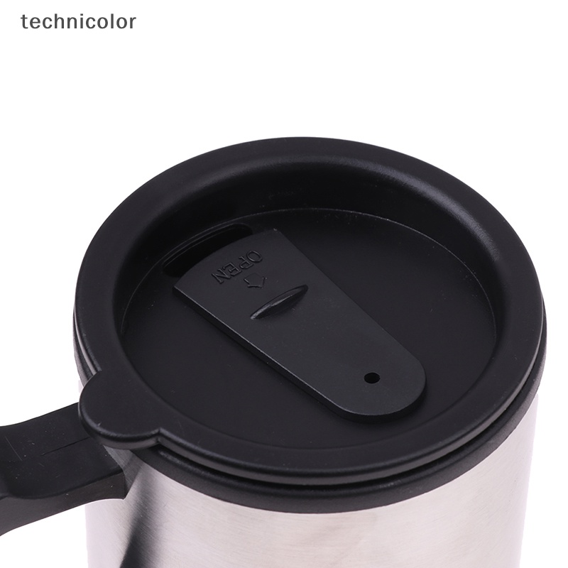 Đang Giảm Giá Bình Đun Nước Bằng Thép Không Gỉ 12v 450ml Cho Xe Hơi