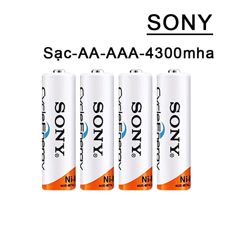 Pin Sạc sony aa / aaa Không. Pin Sạc Dự Phòng 4300mah 4 1 5 7 4300mah