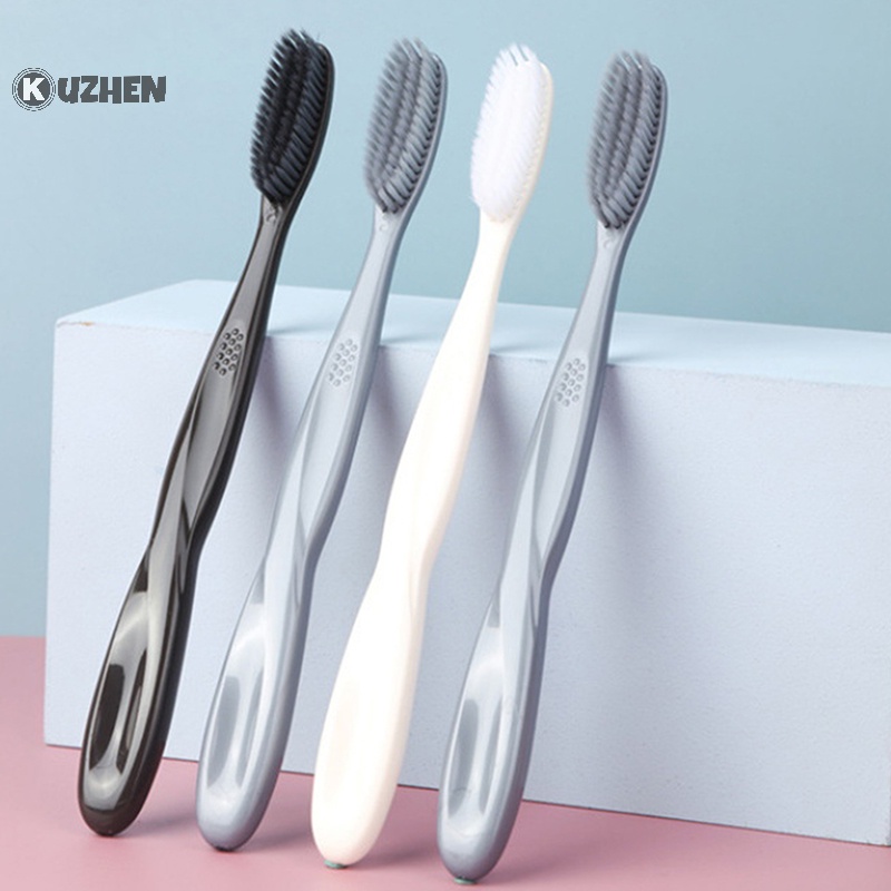 Kuzhen 1 Bàn Chải Đánh Răng Lông Siêu Mềm Chăm Sóc Răng Miệng Loại Bỏ Vết Bẩn Cà Phê Cho Nam Và Nữ Bán Chạy