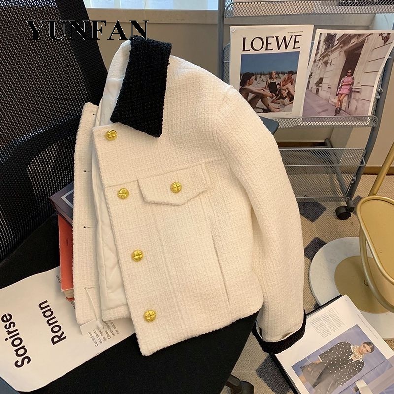 YUNFAN áo khoác dù áo khoác bomber chic trendy Chất lượng cao Phong cách WJK23B0KX7 48Z231129