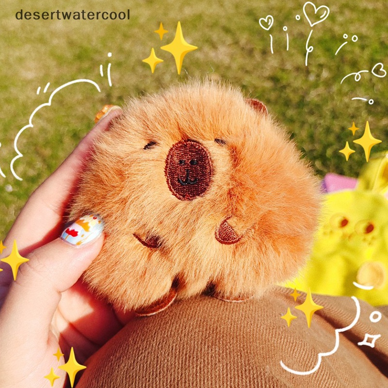 Búp Bê Nhồi Bông capybara Dễ Thương Treo Chìa Khóa