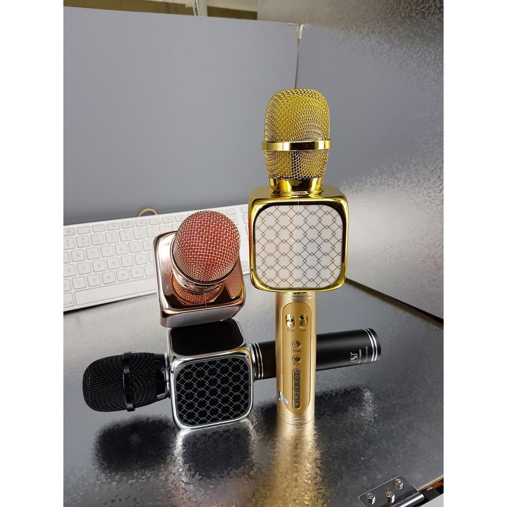 Micro hát  bluetooth karaoke không dây kèm loa G01 YS 69 chính hãng cao cấp dòng 2023 bass mạnh hỗ trợ ghi âm