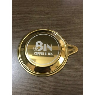 Phin Pha Cà Phê Inox Size 14 Mạ Vàng Cao Cấp Pha 200gr Bột Cà Phê