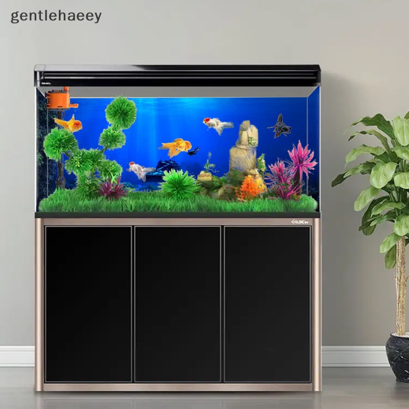 Gent Miếng Dán Trang Trí Phông Nền Phong Cảnh Hồ Cá Cảnh Biển hd