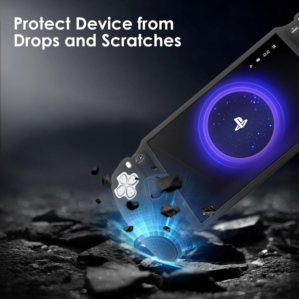 Ốp Silicon Chống Sốc / Trầy Xước / Vân Tay Chuyên Dụng Cho Máy Chơi game ps portal