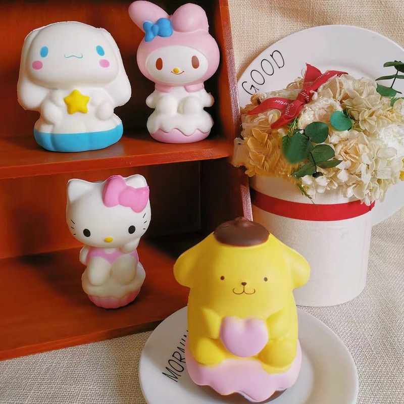 Đồ Chơi Nắn Bóp Đàn Hồi Giảm Stress Hình sanrio