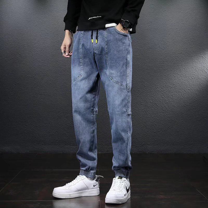 Quần Thể Thao Ống Rộng Lót Nhung Thời Trang Thu Đông 2023 Cho Nam