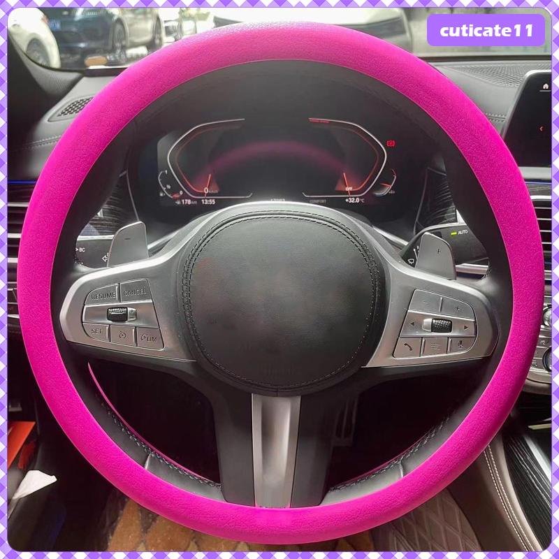 Vỏ Bọc Vô Lăng Xe Hơi Bằng Silicon Chống Mòn Trang Trí Nội Thất