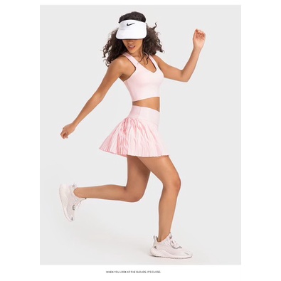 Chân váy tennis Lulu Mesh Pleats Mid-Rise Mini Tennis Skirt