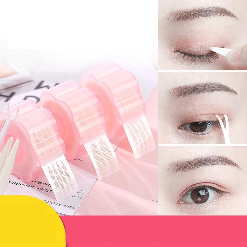 Cuộn Kích Mí Lưới Hình Bông Hoa, Miếng Dán Mí Siêu Mỏng Không Lộ, Tạo Mắt Hai Mí Tự Nhiên QiQiShop
