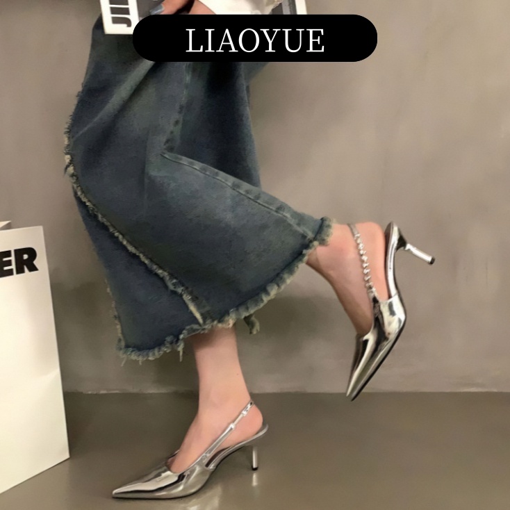 Liaoyue Cao Gót Nữ Thời Trang Mới 2024 Cho Nữ Bền Đàn Hồi Đa Dụng Chống Bám Bụi B24G0Ee 23120803