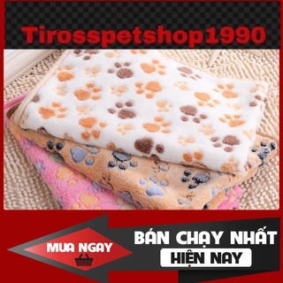 [❌GIÁ SỈ❌] Chăn mền vải nhung siêu mềm mại cho chó mèo (kt 6*4cm) ❤️