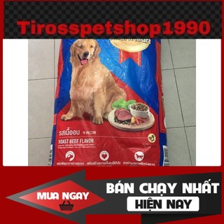 [❌GIÁ SỈ❌] Thức ăn cho chó lớn Smartheart vị thịt bò nướng gói 4g  ❤️