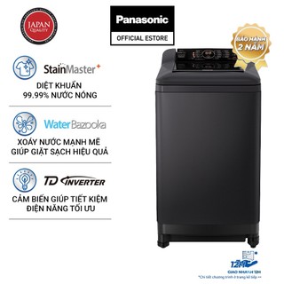 Máy Giặt Panasonic 9.5 Kg NA-FD95V1BRV - Công Suất Xoáy Giặt Nhanh - Miễn Phí Lắp Đặt
