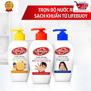 Nước Rửa Tay Lifebuoy 180g/ 450g Bảo vệ khỏi vi khuẩn