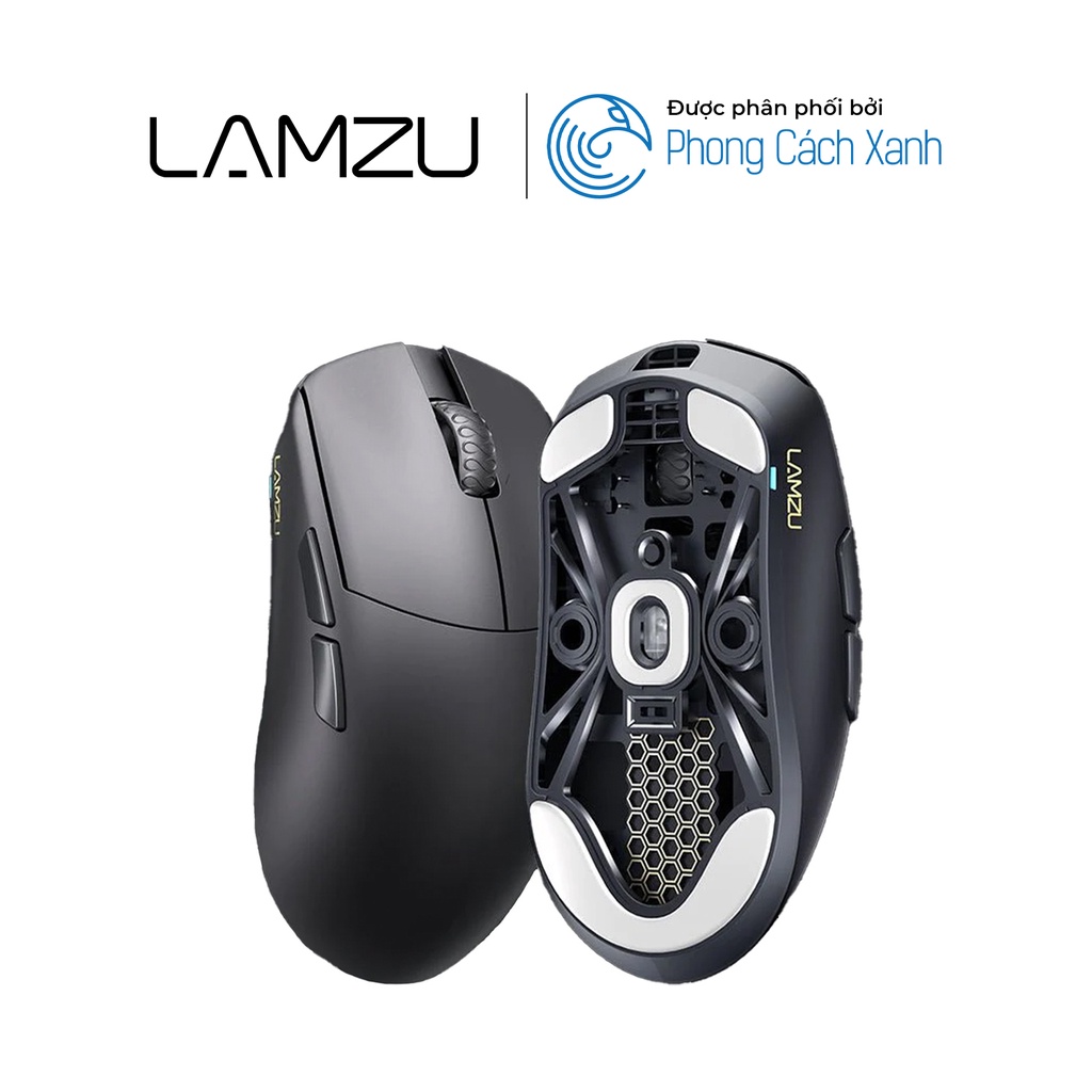 Chuột không dây siêu nhẹ Lamzu Maya | Hỗ trợ 4KHz - Hàng chính hãng