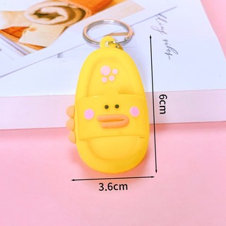 Móc Khóa Hình Dép 3d Dễ Thương