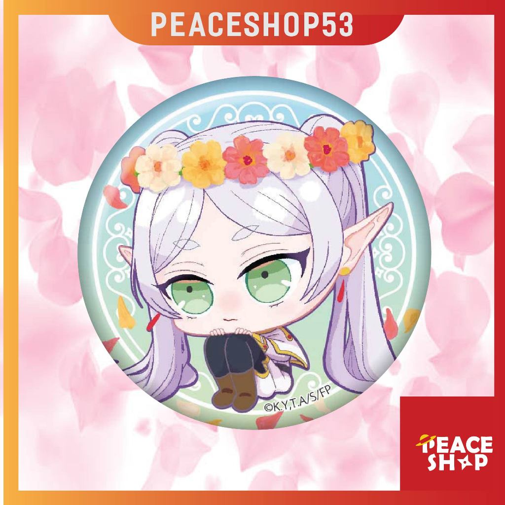 Huy hiệu Frieren Pháp Sư Tiễn Táng Lấp Lánh Huy Hiệu Sousou No Frieren Ver 2 HH72