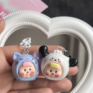 Móc Khóa Hình Mèo kitty Dễ Thương