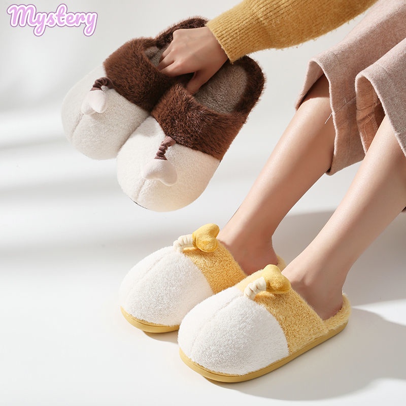 Dép Bông Đi Trong Nhà Hình Cá Hề Dễ Thương Cho Nữ