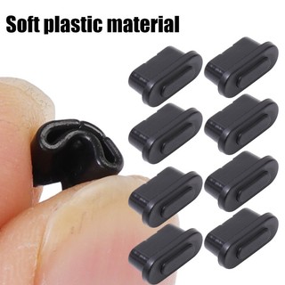 1 / 10 Nút Bịt Cổng Sạc Type C Màu Đen Chống Bụi