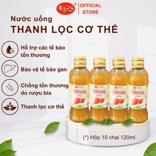  Nước uống KGS thanh lọc cơ thể, giải độc gan G17 - Chính hãng KGS ( giao hoả tốc TPHCM )