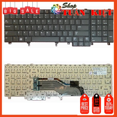 Bàn Phím Laptop Dell Latitude E6520, E5520, M4600, M6700
