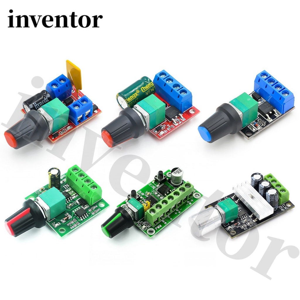 Mô Đun Điều Khiển Tốc Độ Động Cơ PWM DC 1.8V-35V 2A 3A 5A 10A 30W 80W 90W