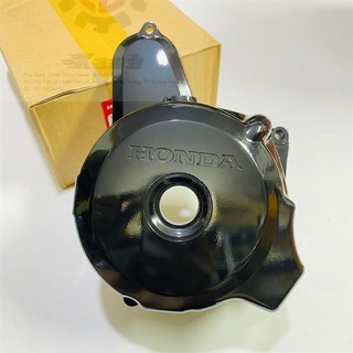 Nắp máy trái, lốc điện wave alpha, alpha + 100 màu đen zin honda -11341krs600