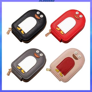 Túi Đựng Thẻ Tín Dụng Di Động Hình Chim Cánh Cụt Dễ Thương Bỏ Túi Để Mua Sắm Ví Tiền