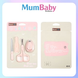 (Set4) Bộ Bấm Móng Tay 04 Chi Tiết An Toàn Cho Bé - Bộ Cắt Dũa Móng Tay Cho Trẻ Sơ Sinh - Dụng Cụ Cắt Móng Tay Cho Bé