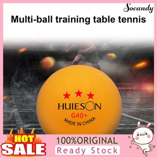 Bộ 10 Quả Bóng Bàn 3 Sao Màu Trắng / Vàng Độ Ping-Pong Dùng Luyện Tập Trong Nhà / Ngoài Trời