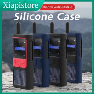 Ốp Điện Thoại Silicon Mềm Chống Bụi Chống Rơi Hai Chiều Cho Bộ Đàm Xiaomi Mijia Walkie Talkie 3