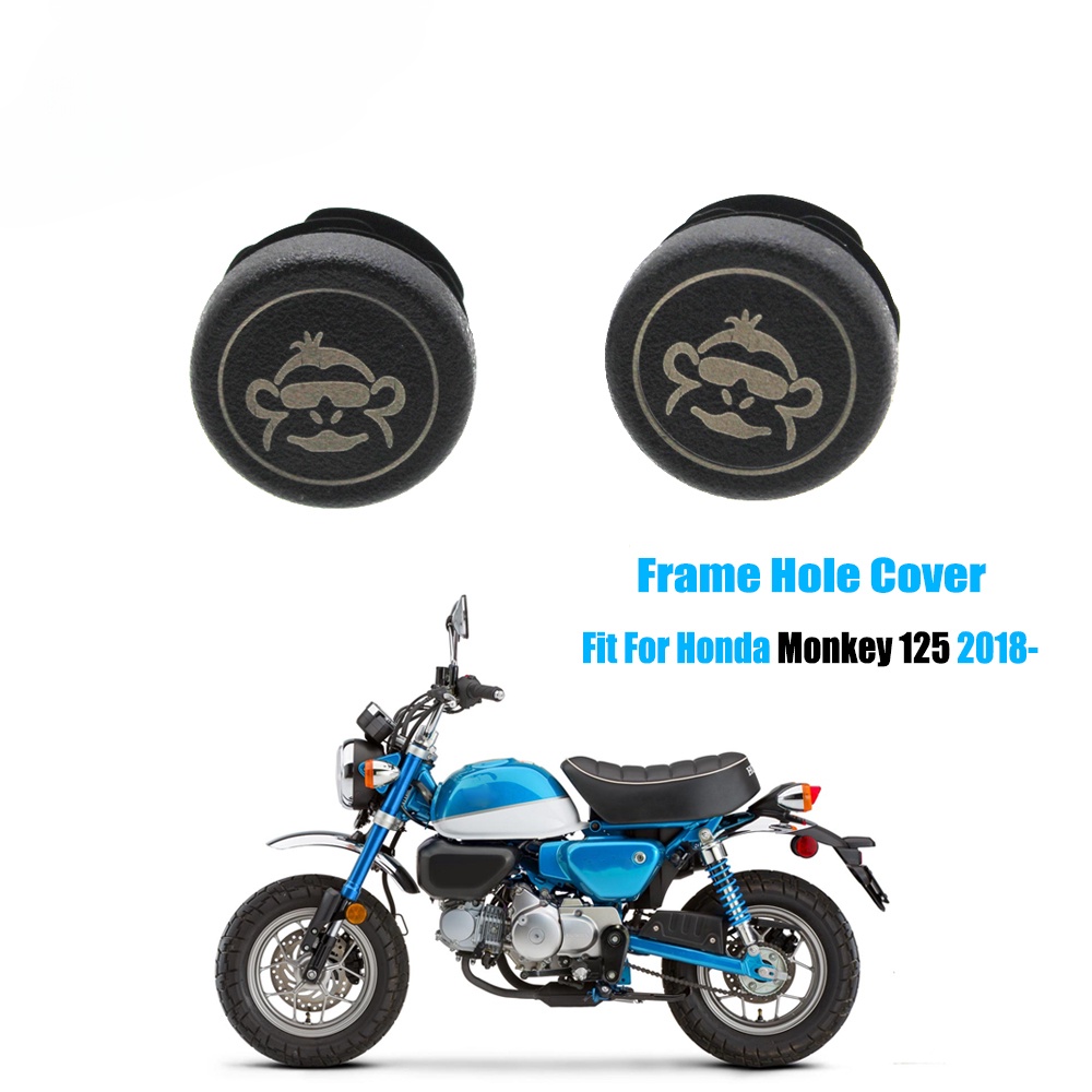 Set 2 Nắp Đậy Trang Trí Khung Xe Mô Tô Honda Monkey 125 Monkey125 2018 2019 2020 2021-