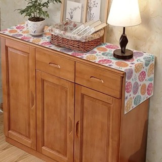 Benytro Easter Rabbit Table Runner, Bunny Egg Farmhouse Easter Table Flag, Easter Egg Trang Trí Happy Easter Linen Table Runner Gathering