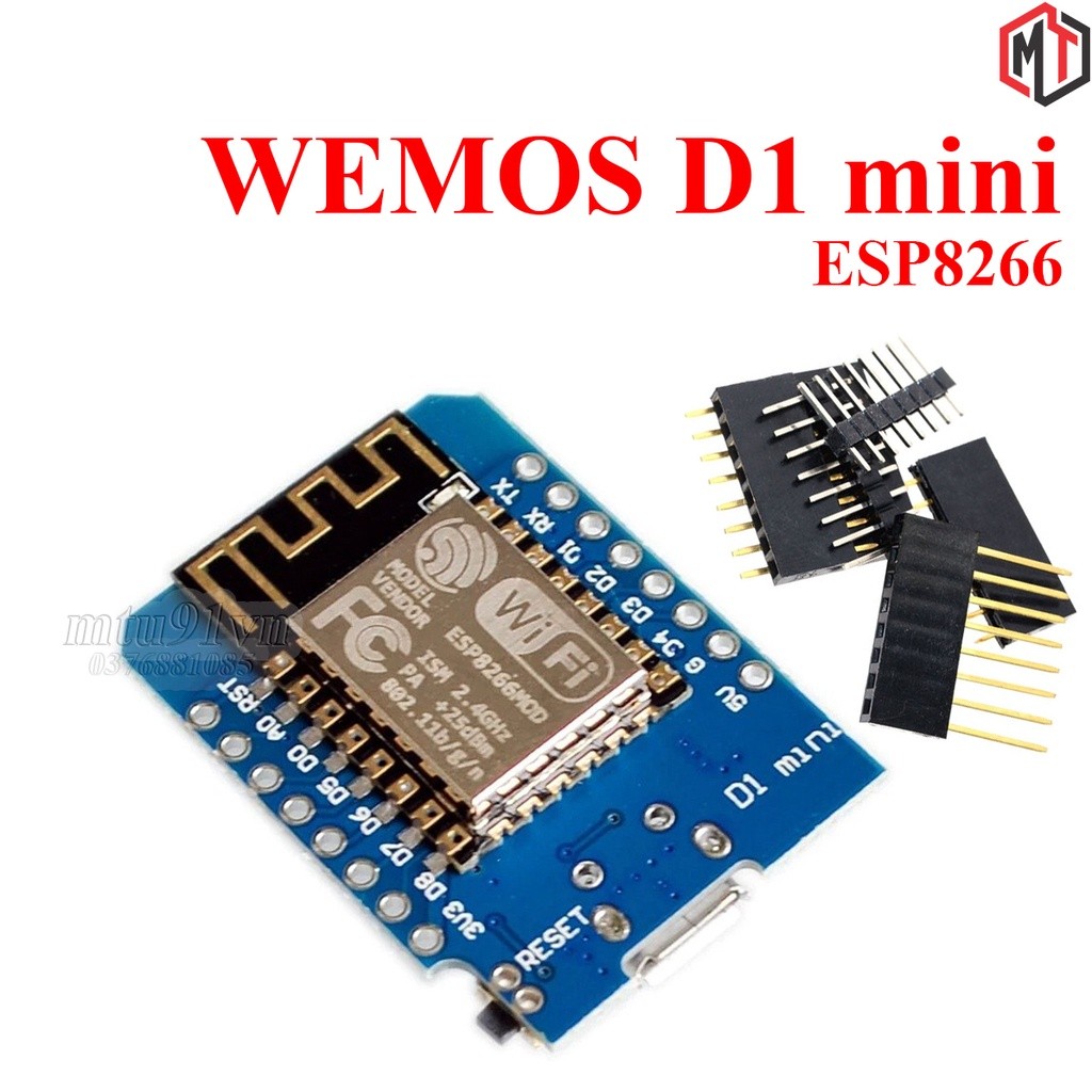 044 WeMos D1 Mini ESP8266  NodeMCU - Mạch phát triển IoT